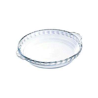 Форма для випікання Pyrex BakeEnjoy кругла 26 х 23 см 1,3 л хвиляста з ручками (198B000/7648)