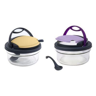 Банка Herevin Lilac з ложкой 0.41 л (131555-580)