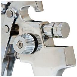 Краскопульт Sigma HVLP 1.3мм (хром) верхний бак, (пласт) (6812131)