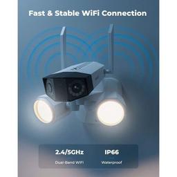 Камера відеоспостереження Reolink Duo Floodlight WiFi