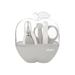 Детский маникюрный набор Akuku Якблоко, серый (A0473)