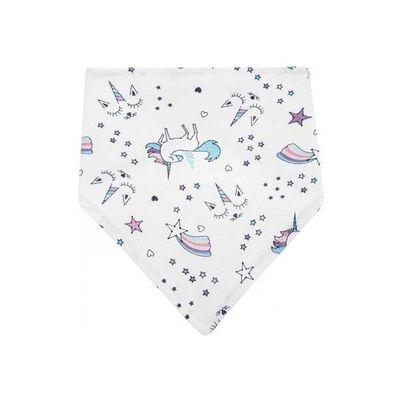 Нагрудничок Akuku бандана Єдиноріг (A1501)