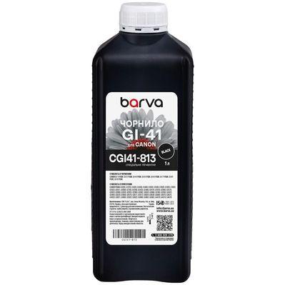 Чорнило Barva Canon GI-41 PGBK 1 л, Pigm., Black (CGI41-813)