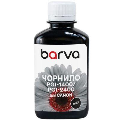 Чернила Barva Canon PGI-1400/PGI-2400 180 мл, BK Pigm. (C1400-928)