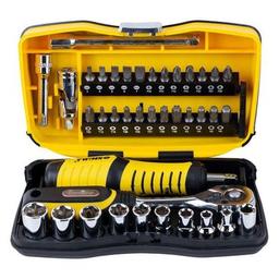 Набор инструментов Sigma насадок торцевых и бит 1/4" 39шт CrV (6003571)