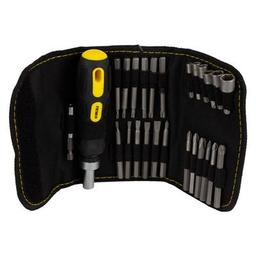 Отвертка Sigma c битами 18шт + насадки торцевые 6шт CrV (4002111)