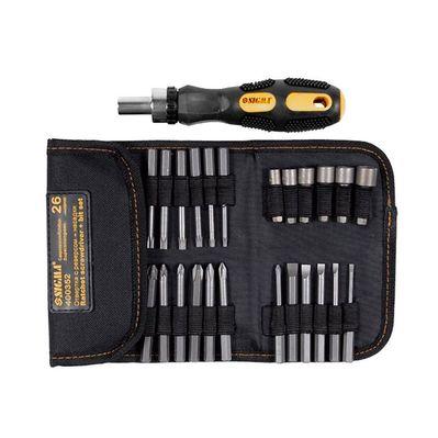 Отвертка Sigma c битами 18шт + насадки торцевые 6шт CrV (4002111)