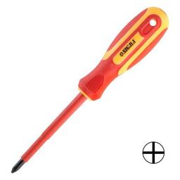 Отвертка Sigma диэлектрическая крестовая PH2x100мм 1000В CrV (4008161)