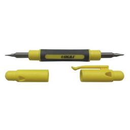 Викрутка Sigma кишенькова з двосторонніми бітами 4в1 CrV (4002181)