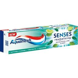 Зубная паста Aquafresh Senses Эвкалипт, лайм и мята 75 мл (5054563108746)