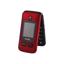 Мобильный телефон Sigma Comfort 50 Shell Duo Type-C Red Black (4827798212516)