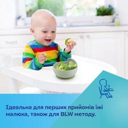 Тарелка детская Canpol babies силиконовая на присоске – зеленая (51/400_gre)