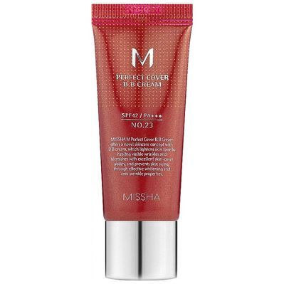 BB-крем Missha M Perfect Cover BB Cream EX SPF42/PA+++ 23 - Natural Beige (8809581487963)