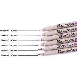 Лайнер Sakura Pigma Micron (0.1) 0,25 мм Сепия (084511389571)