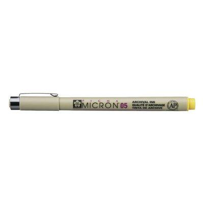 Лайнер Sakura Pigma Micron (0.5) 0,45 мм Желтый (084511370050)