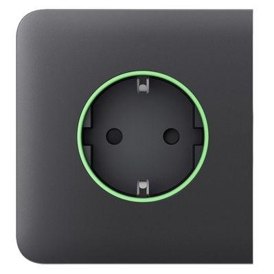 Умная розетка Ajax SideCover graphite