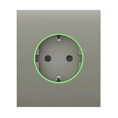 Розумна розетка Ajax CenterCover olive