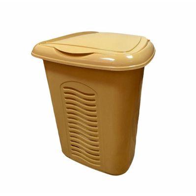 Корзина для белья Консенсус Бежевая 40 л (Консенсус/беж)