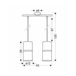 Люстра Candellux Gina (32-19776)