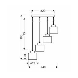 Люстра Candellux Wama (34-00491)