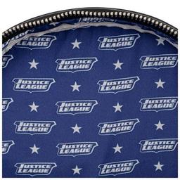 Рюкзак школьный Loungefly DC - Superheroes Chibi Lineup AOP Mini Backpack (DCCBK0062)