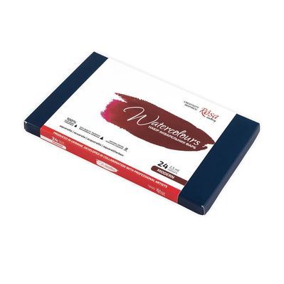 Акварельні фарби Rosa Gallery Modern 24 кольри по 2,5 мл (4823098541127)