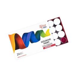 Гуашевые краски Rosa Modern 24 цвета по 20 мл (4823098521204)