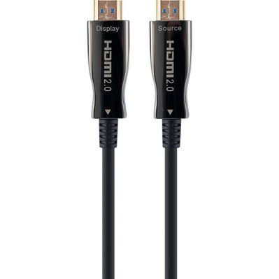 Кабель мультимедійний HDMI to HDMI 15.0m AOC V2.0 4К60Hz Cablexpert (CCBP-HDMI-AOC-15M)