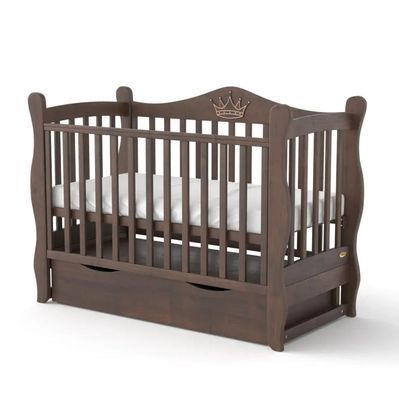 Ліжечко Angelo Angelo LUX- 10 (горіх) 120х60 (11030)