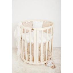 Кроватка Angelo трансформер 7-в-1 (айвори) (11026)