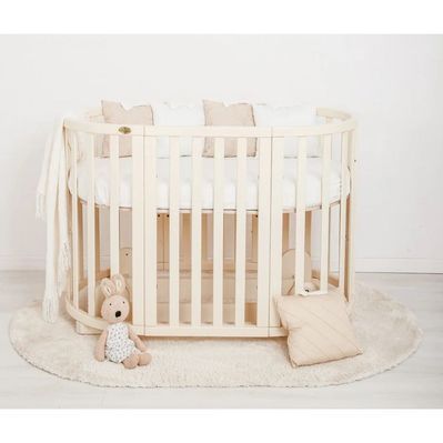 Ліжечко Angelo трансформер 7-в-1 (айворі) (11026)