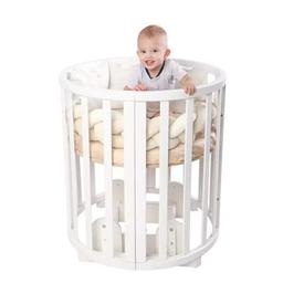 Ліжечко Angelo трансформер 7-в-1 (білий) (11025)