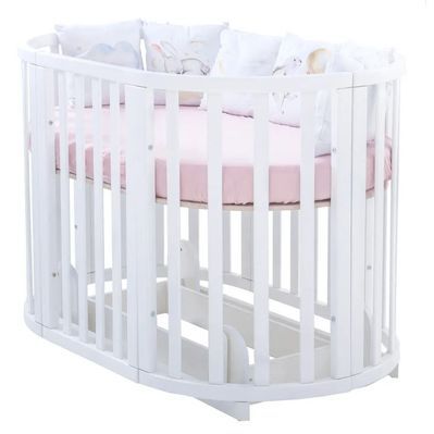 Ліжечко Angelo трансформер 7-в-1 (білий) (11025)