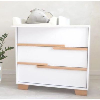 Комод-пеленатор Angelo Loft (біло-буковий) 90х51х90 (20008)