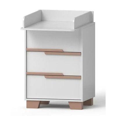 Комод-пеленатор Angelo Loft 60 см бело-мокко 60х51х90 (19025)