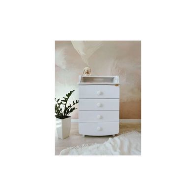 Комод-пеленатор Angelo МДФ 60 см без малюнку (айворі) 60х51х90 (19021)