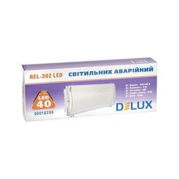 Світильник Delux REL-202 (3.7V2,2Ah) 40 LED 8W (90018286)