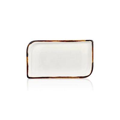 Блюдо By Bone Harmony Gleam прямокутне 35 х 16 см (HA-GL-AR-38-DT)
