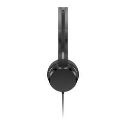 Наушники Lenovo USB-A Wired Stereo On-Ear Black (4XD1K18260)