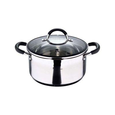 Кастрюля MasterPro Foodies collection з кришкою 5 л (BGMP-1502-BK)