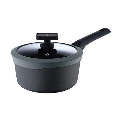 Ковш MasterPro Gastro Reeco з кришкою 16 см 1,3 л (BGMP-8113)