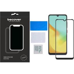 Стекло защитное BeCover ZTE Blade A54 Black (710628)