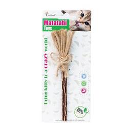 Игрушка для кошек Eastland Метла из мататаби 16 см (6970115703117)