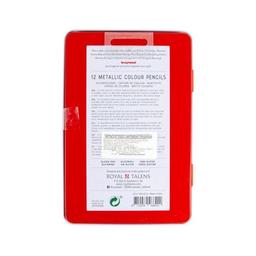 Карандаши цветные Bruynzeel EXPRESSION METALLIC, 12 шт. (8712079468422)