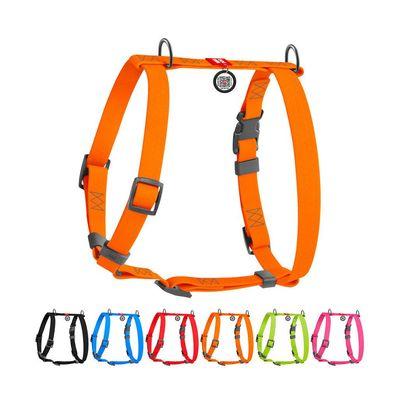 Шлея для собак WAUDOG Waterproof Н-подібна анатомічна L помаранчева (32634)