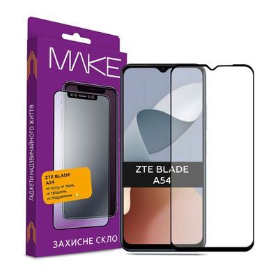 Скло захисне MAKE ZTE Blade A54 (MGF-ZBA54)
