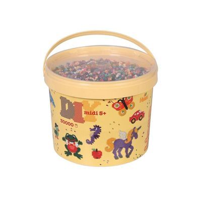 Набір для творчості Hama кольорові намистини , 22 кольорів, 30000 шт термомозаїка (HM-181-67)