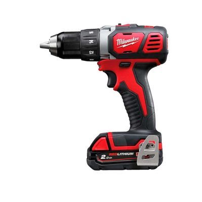 Шуруповерт Milwaukee M18 BDD-202С, 50Нм, 2x2Ah, кейс (4933443555)