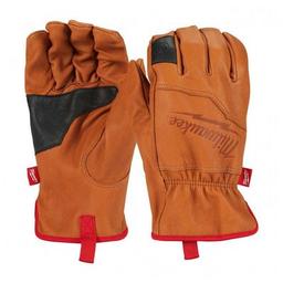 Защитные перчатки Milwaukee кожаные, 8/M (4932478123)