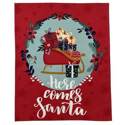 Рушник Прованс вафельний Подарунки 45х60 см (4823093452527)